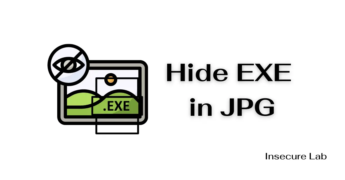 Hide EXE in JPG